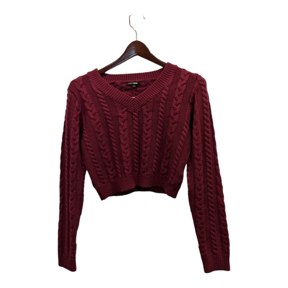 Fashion Nova Close To You Crop Top Mini Skirt Set in Mulberry in Size M - Picture 4 of 7